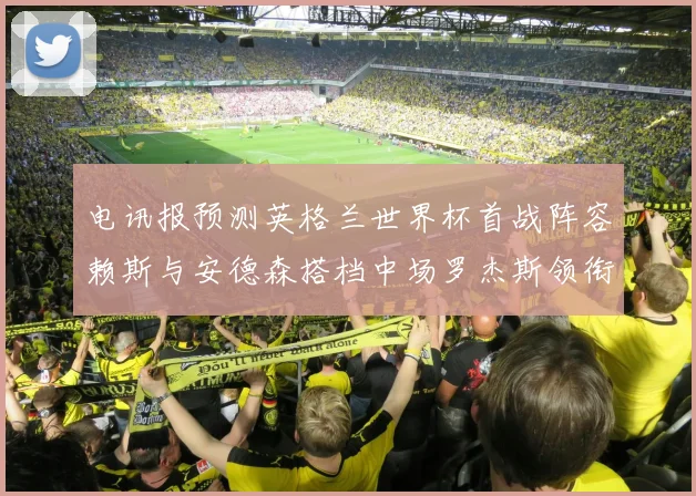 电讯报预测英格兰世界杯首战阵容赖斯与安德森搭档中场罗杰斯领衔出战